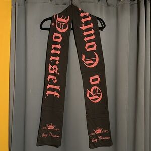 Juicy Couture Vintage Y2K Go Couture Yourself Scarf